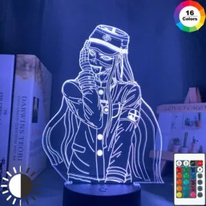 luminaria danganronpa v3 matando harmonia led night light jogo lampada korekiyo Luminária Kaguya-sama love is war chika fujiwara led night light para casa decoração do quarto nightlight anime presente mesa 3d lâmpada chika fujiwara