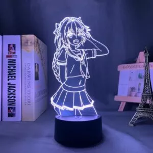 luminaria fate apocrypha astolfo led night light para o quarto deco presente Luminária Attack On Titan Shingeki no Kyojin Acrílico 3d lâmpada ymir ataque em titã para casa decoração do quarto luz presente da criança ymir conduziu a luz da noite anime