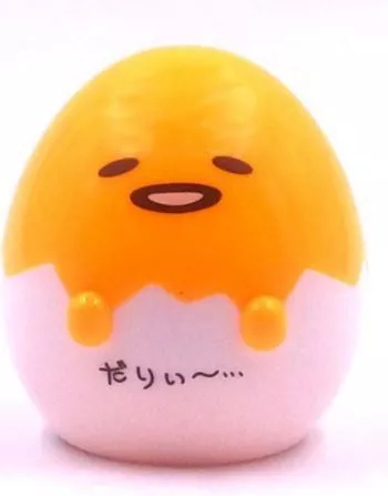 luminaria gudetama Luminária Gato #2 Troca Cores LED Conduzida Silicone