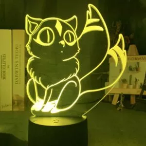 luminaria inuyasha anime kirara figura led noite lampada para decoracao do quarto Carteira A Lenda De Zelda 1945