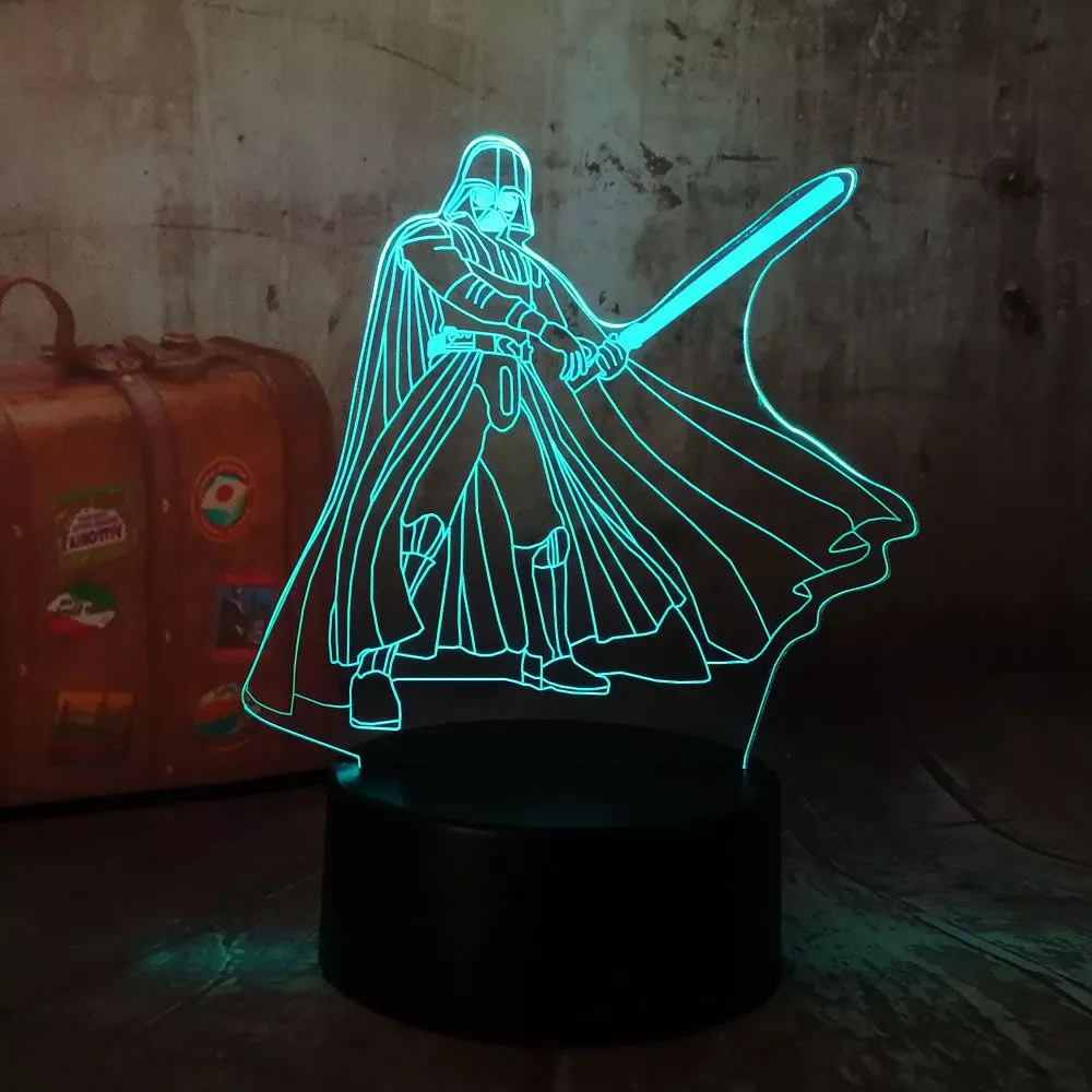 Luminária Lucas Films Star Wars Darth Vader 26cm