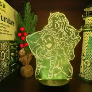 luminaria my hero academia boku no hero academia milhao eri 3d led anime nightlights Luminária My Hero Academia Boku No Hero Academy Anime 3d luz meu herói academia para decoração do quarto presente de aniversário mangá gadget meu herói academia katsuki bakugo 3d lâmpada