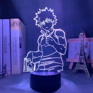 luminaria my hero academia boku no hero academy anime 3d luz bakugo meu heroi Luminária Attack On Titan Shingeki no Kyojin Acrílico 3d lâmpada ymir ataque em titã para casa decoração do quarto luz presente da criança ymir conduziu a luz da noite anime