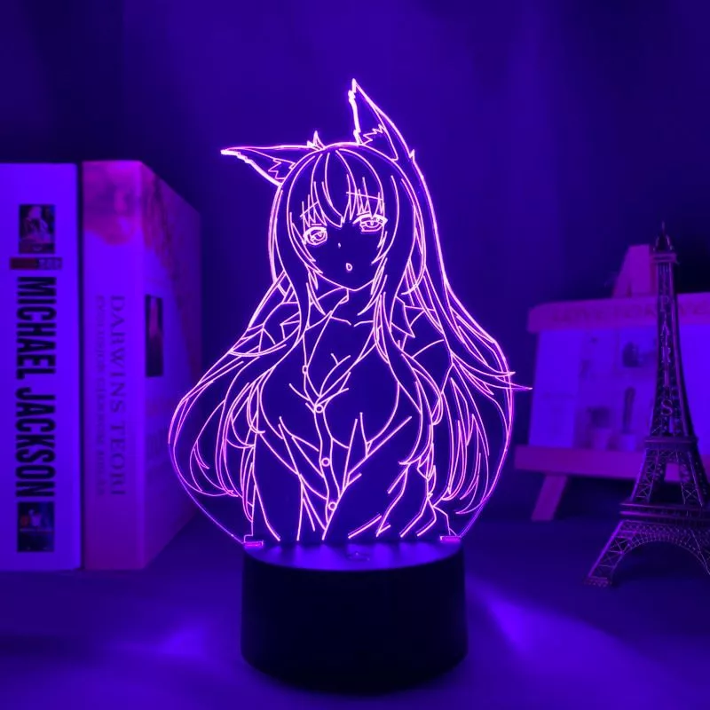 🔥 Luminária Konosuba Anime Aqua Luz Noturna, Para Decoração De Quarto,  Para Crianças, Presente De Dia Das Bruxas, Mesa De Sala, Acrílico - Geek  Magazine.com.br