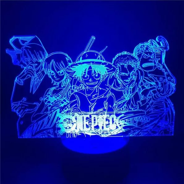 luminaria one piece luz da noite luffy sanji zoro nami 3d led ilusao toque lampada Luminária One Piece luz da noite luffy sanji zoro nami 3d led ilusão toque lâmpada mesa figura ação óptica lâmpada cabeceira decoração lâmpada mesa