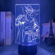 Luminária Tengen toppa gurren lagann kamina led night light para decoração do quarto colorido nightlight anime presente 3d lâmpada kamina gurren lagann