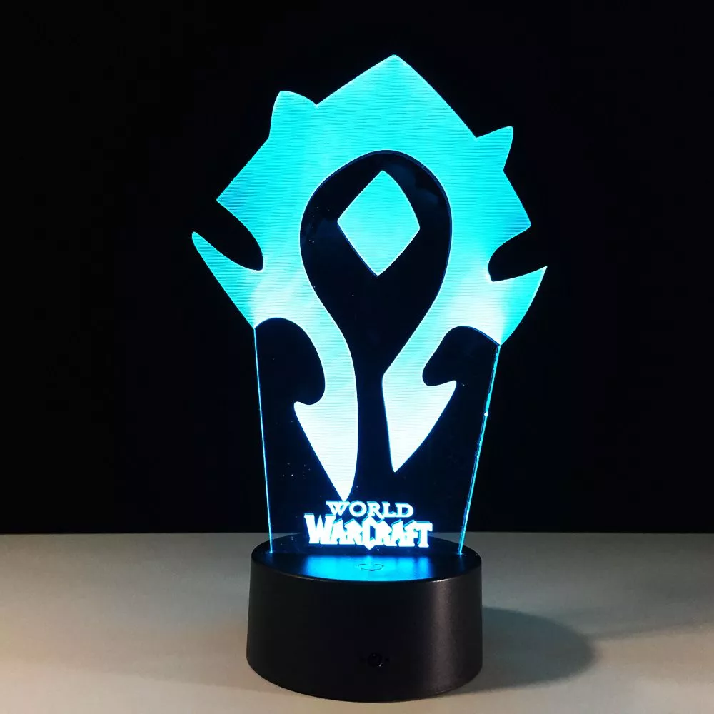 luminaria world warcraft 26cm Luminária Gato #2 Troca Cores LED Conduzida Silicone