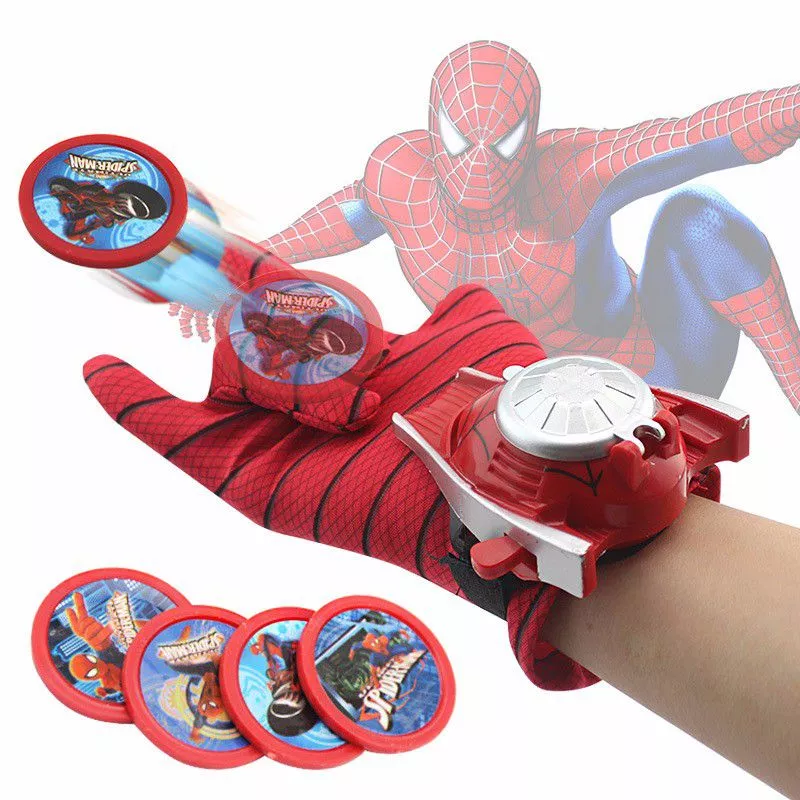 Luva Lançadora Brinquedo Homem Aranha