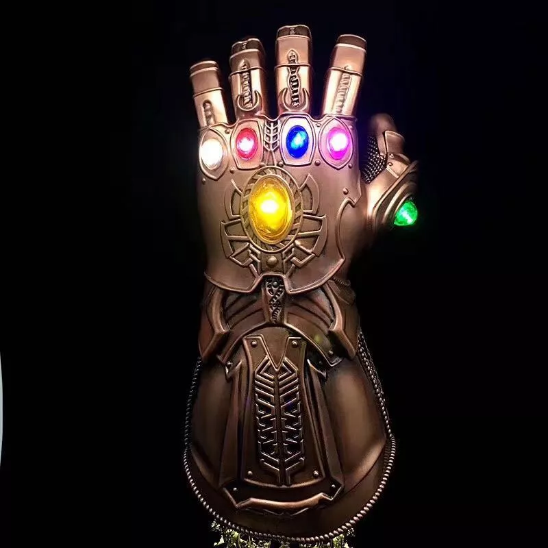 luva manopla do infinito thanos vingadores led avengers ultimato endgame Brinco luva classica brincos para meninas na moda mão pingente dos desenhos animados mickey luva preto earing jóias presente