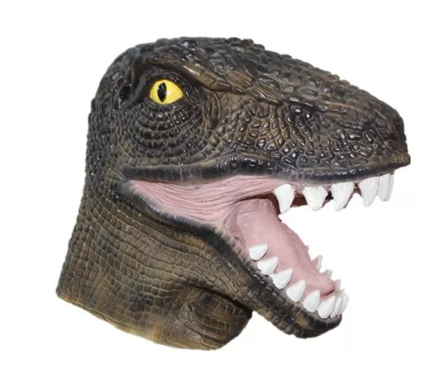 mascara dinossauro profissional Dinossauros de Jurassic World 3 terão penas.