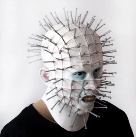 Máscara Hellraiser Renascido do Inferno Profissional