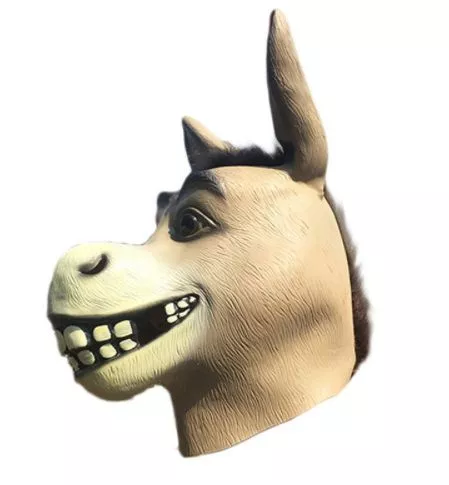 mascara profissional burro Action Figure Game Fortnite Raptor 25cm #08