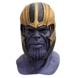 mascara profissional cosplay thanos Pantufa chinelos masculinos de couro, de alta qualidade, de pu, para inverno, de pelúcia, curto, salto plano, quente, para área interna