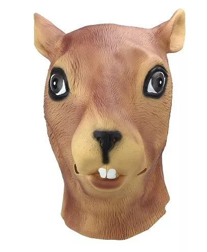 mascara profissional esquilo Máscara Profissional Hipopótamo