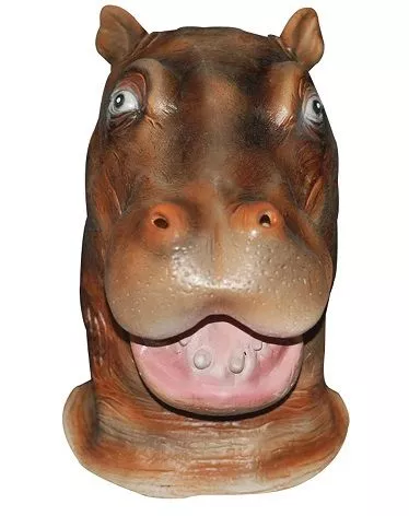 mascara profissional hipopotamo Máscara Profissional Hipopótamo