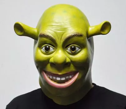 Máscara Profissional Shrek
