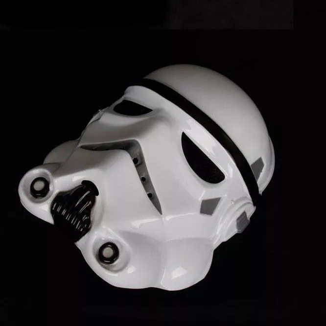 mascara star wars capacete stormtrooper Action Figure Game Fortnite Caçadora 25cm #11