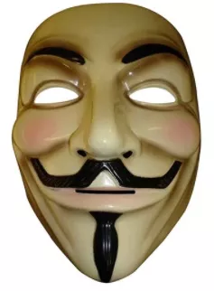 mascara v de vinganca anonymous Máscara Profissional Airsoft Paintball #4