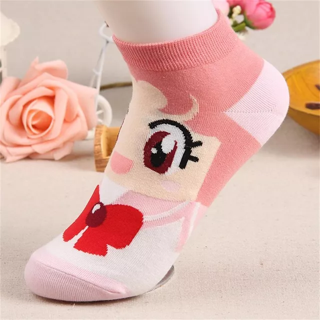 Meia Anime Sailor Moon Chibiusa Tamanho Único