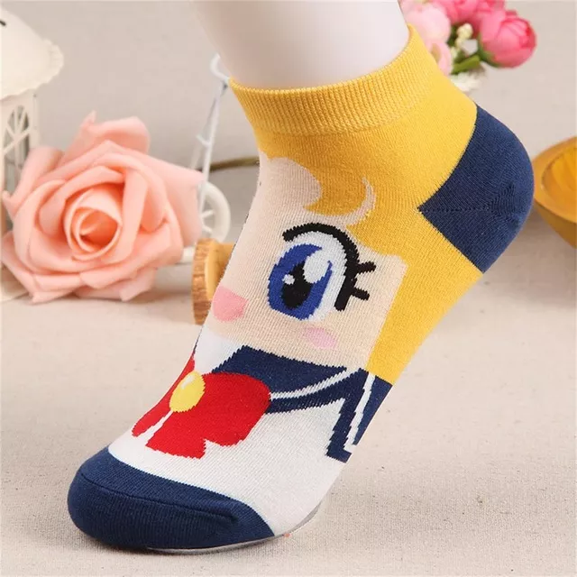 Meia Anime Sailor Moon Tamanho Único