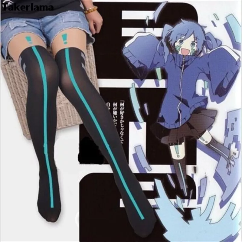 meia takerlama anime kagerou project enomoto takane top grade meias siameses Óculos Anime toilet-bound hanako kun tsuchigomori cosplay óculos de meia armação óculos de metal não-lente molduras