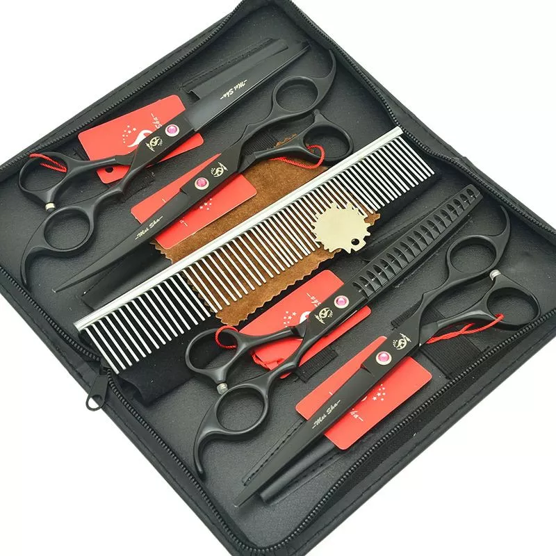 meisha 7 inch pet grooming scissors kit dog cat fish bone thinning hairdressing shears Grampo de Cabelo do vintage Cabelo Ramo de Oliveira Deixa Snap Barrette Hairpin Vara Styling Acessórios de Cabelo para As Mulheres Meninas Clipe de Lado