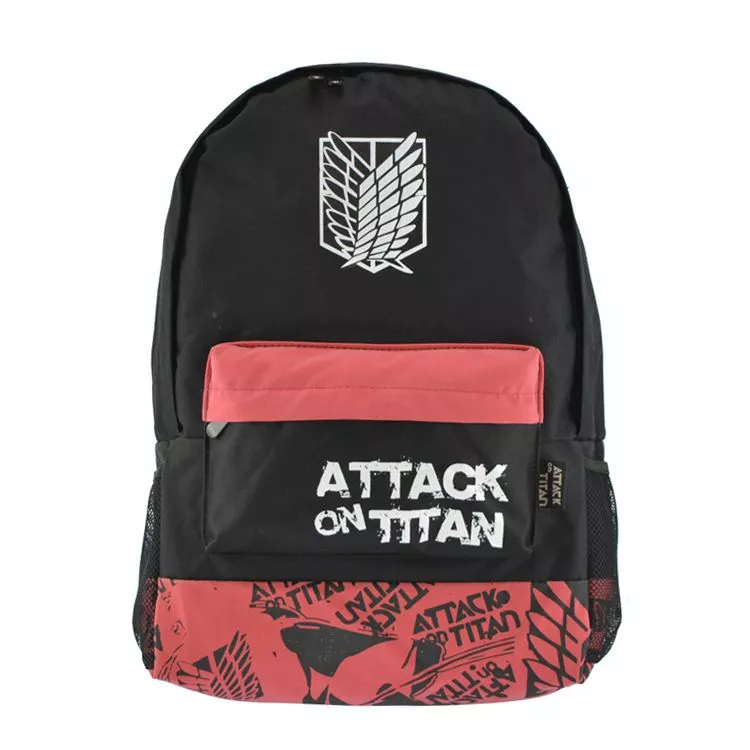 mochila anime attack on titan 002 Jaqueta Frio Anime Attack on Titan Eren Mikasa Levi A