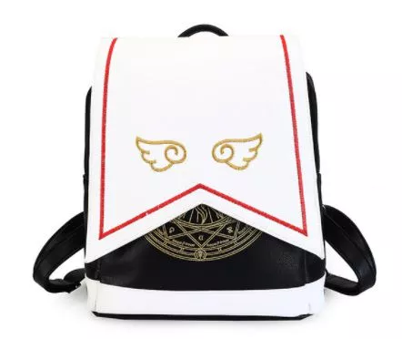 mochila anime cardcaptor sakura Mochila Pasta Bolsa Vamp Ossos Caixão