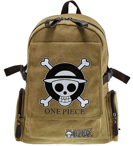 mochila anime one piece 002 Mochila Pasta Bolsa Marvel Deadpool #003