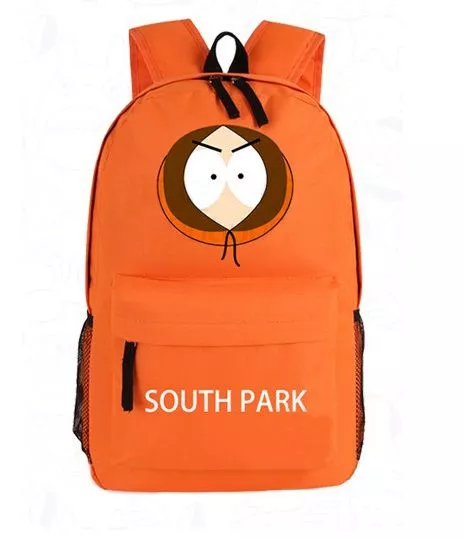 mochila-anime-south-park-kenny-mccormick-laranja
