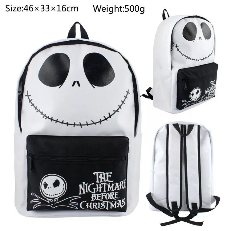 mochila disney o estranho mundo de jack 1 Mochila Transparente Roxo