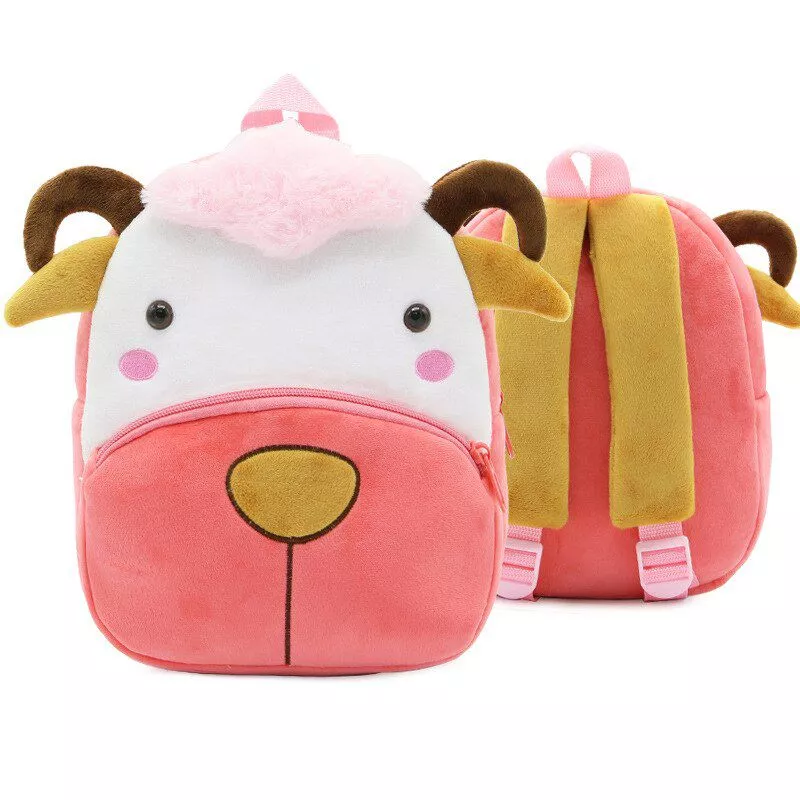 mochila infantil ovelha Bonito Animal De Pelúcia Sorridente Marrom Ovelha De Pelúcia Beanie Macio Capa Chapéu Adulto Das Mulheres Mornas do Inverno Dos Miúdos Das Crianças Meninas Traje Cosplay