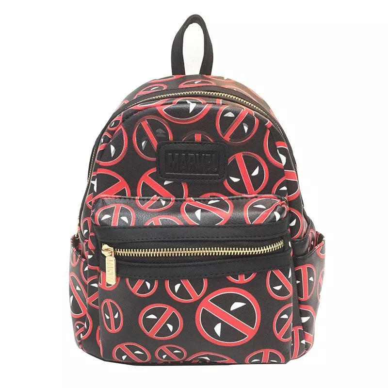 Mochila Infantil Super Heróis Quadrinhos HQ Deadpool