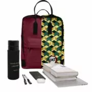 Mochila moda 3d saco oxford poliéster pano fantasma lâmina exterminada mochila bing kawaii saco me contro te lâmina corte demônio
