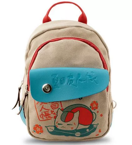 mochila pasta bolsa anime natsume Mochila Pasta Bolsa Gato Gótico