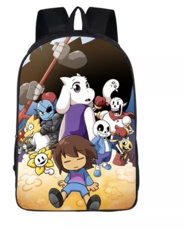 Mochila Pasta Bolsa Anime Undertale #15
