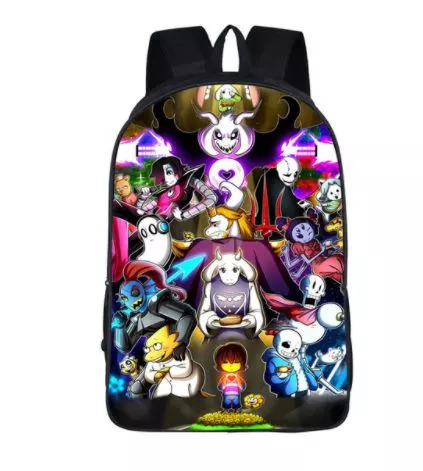 mochila pasta bolsa anime undertale Caneca Copo Tampa Bonito Do Gato 4