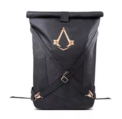 mochila pasta bolsa assassins creed logo Caneca Copo Tampa Bonito Do Gato 4