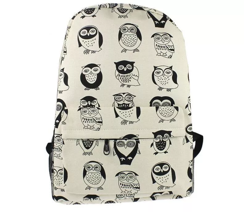 mochila pasta bolsa coruja Mochila Pasta Bolsa Desenho Animado Olhos Monstro