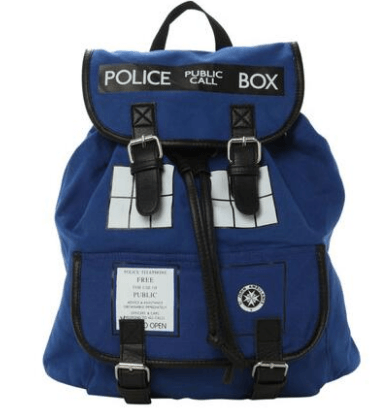 mochila pasta bolsa doctor who fivela Divulgada nova imagem para novo Doctor Who.