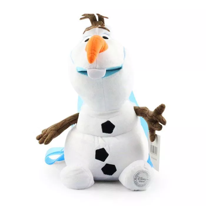 Mochila Pasta Bolsa Escolar Disney Pixar Frozen Olaf Boneco de Neve Personagem 45cm