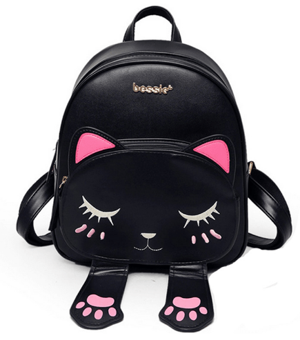 mochila pasta bolsa gato estilo formal Mochila Anime Neko Atsume