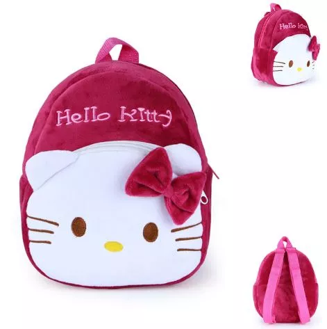 mochila pasta bolsa infantil hello kit Mochila Hello kitty dos desenhos animados crianças brinquedo mochila de pelúcia saco de escola presentes das crianças mochila menino menina do bebê estudante sacos de pokemon brinquedo