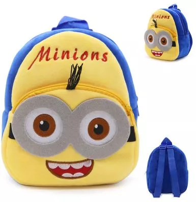 Mochila Pasta Bolsa Infantil Minions