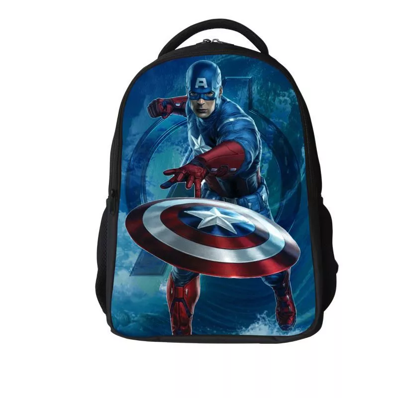 mochila pasta bolsa marvel avengers capitao america 1 Máscara Cosplay Marvel Deadpool