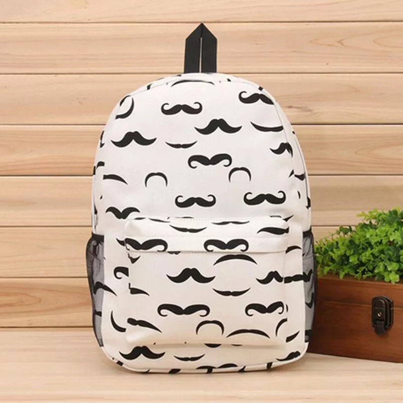 Mochila Pasta Bolsa Mustache
