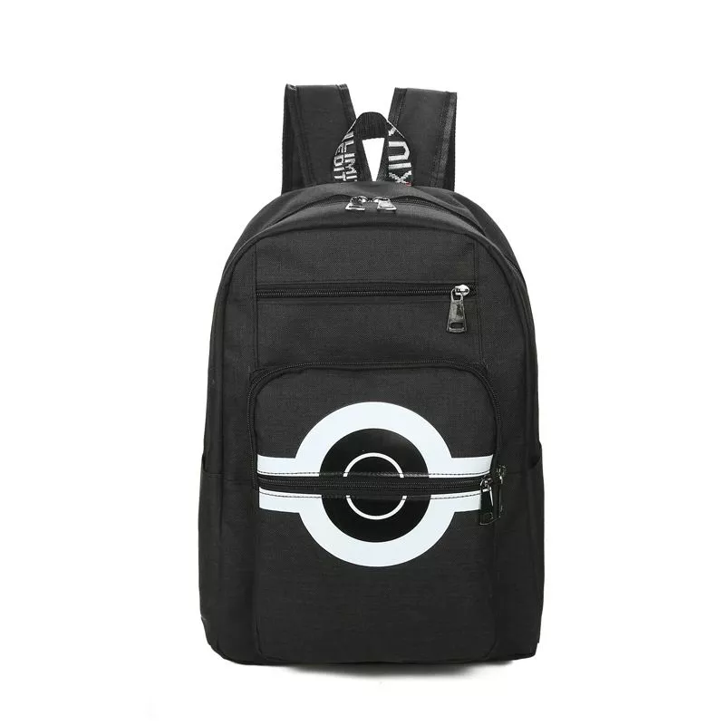 mochila pokemon go preto Mochila Infantil Raposa