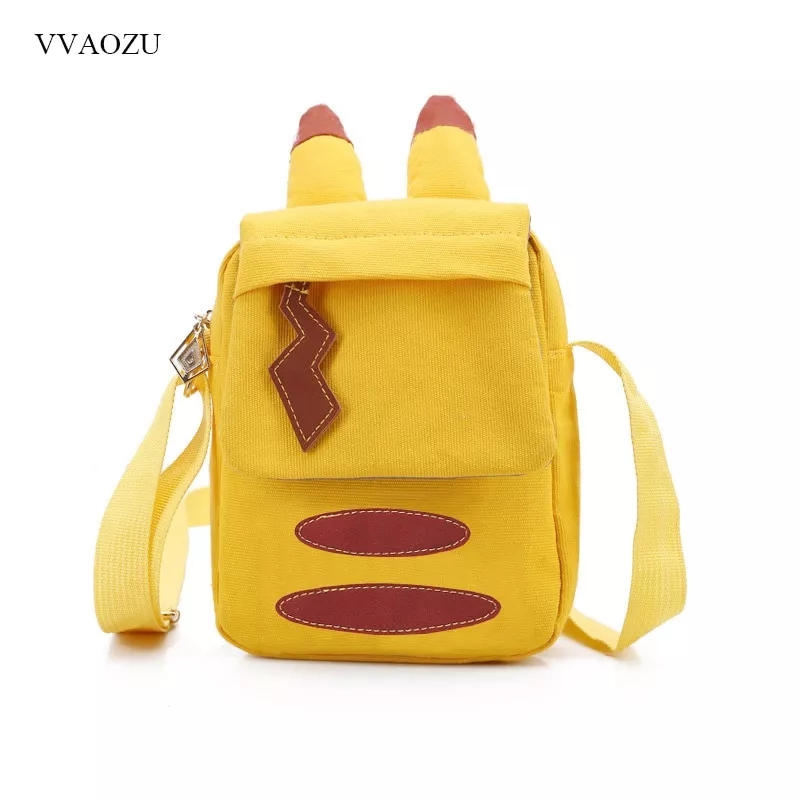 mochila pokemon pikachu bolso dos desenhos animados monster messenger Detetive Pikachu 2 encontra diretor.