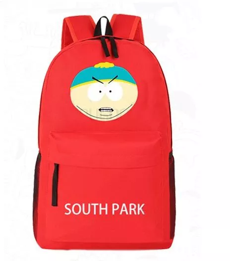 mochila south park eric cartman vermelha Garrafa de plástico para estudantes, garrafa esportiva pequena e resistente à quebra de 500ml, copo de plástico para esportes, fitness, bonita, vermelha garrafa de água