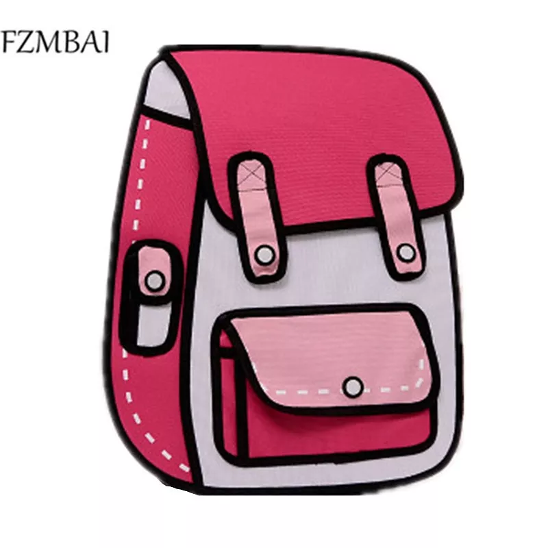 mochila tracos desenho estilo dos desenhos animados saco estudante bloco de Mara dream s sonho bolsa feminina bonito bolsas de pele de coelho do falso correntes de pele feminina bolsas de ombro marca mensageiro saco crossbody